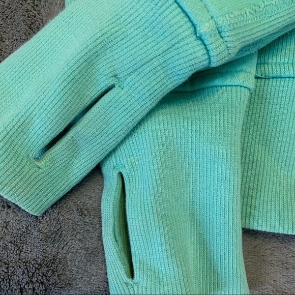 Lululemon Mint Green Scuba Hoodie - Picture 3 of 6